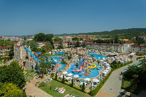 main building + aquapark