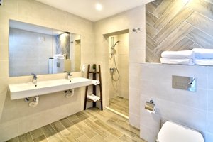 bathroom family room