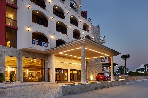 Hotel entrance