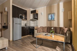 1 bedroom sea view - living room