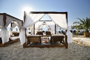 Beach cabanas
