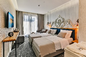 Deluxe double room with sea view