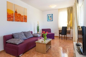 Two-Bedroom Apartment with Balcony and Sea View