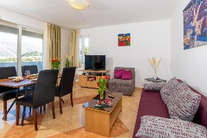 Two-Bedroom Apartment with Balcony and Sea View