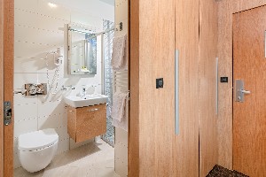 Double Room, park side balcony