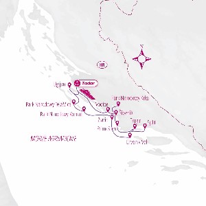 Hotel REJS Szlakiem adriatyckich  wysp i parków (Z2) Comfort Plus wakacje