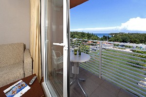 Suite with balcony sea view