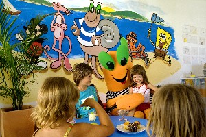 Restaurant playground corner