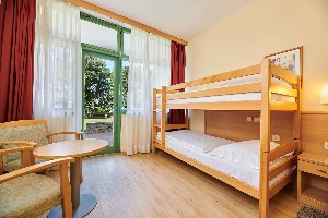 Classic room with balcony bunk bed Family