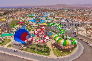 aquapark z lotu ptaka