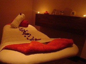 massage area in health centre