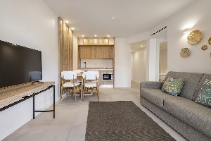 Apartments Livingroom and Kitchen