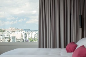 Deluxe Double or Twin Room with Acropolis View