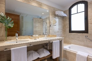 One Bedroom Villa  master bathroom