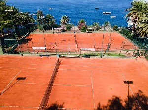 tennis courts