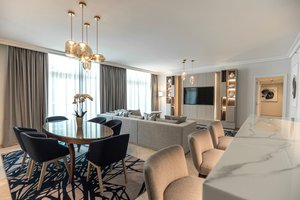King and Twin Beds with Balcony and Sea View.