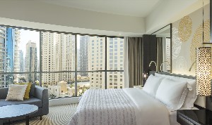 Luxurious, spacious suites with stunning views.