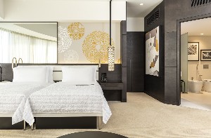 Luxurious, spacious suites with stunning views.