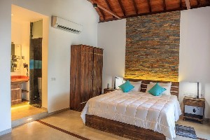 Offers a cozy retreat with stunning ocean views.