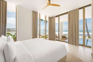 Spacious suite with kitchenette, views & butler.