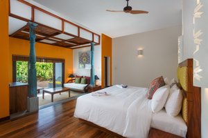 One bedroom suite with private sit-out terrace.