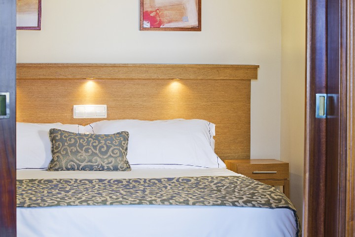 Un dormitorio Sea View